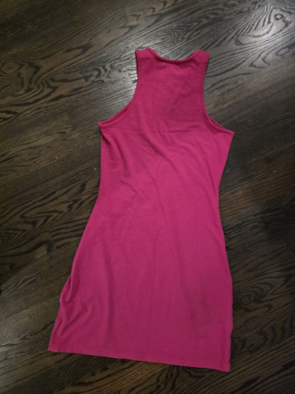 Adidas Pink Bodycon Tank Dress, Medium - Picture 3 of 5
